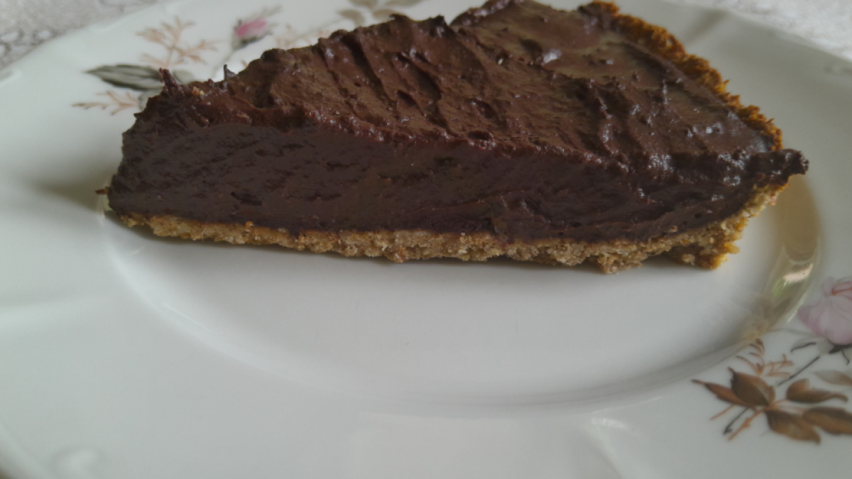 Tarte cacao à la patate douce