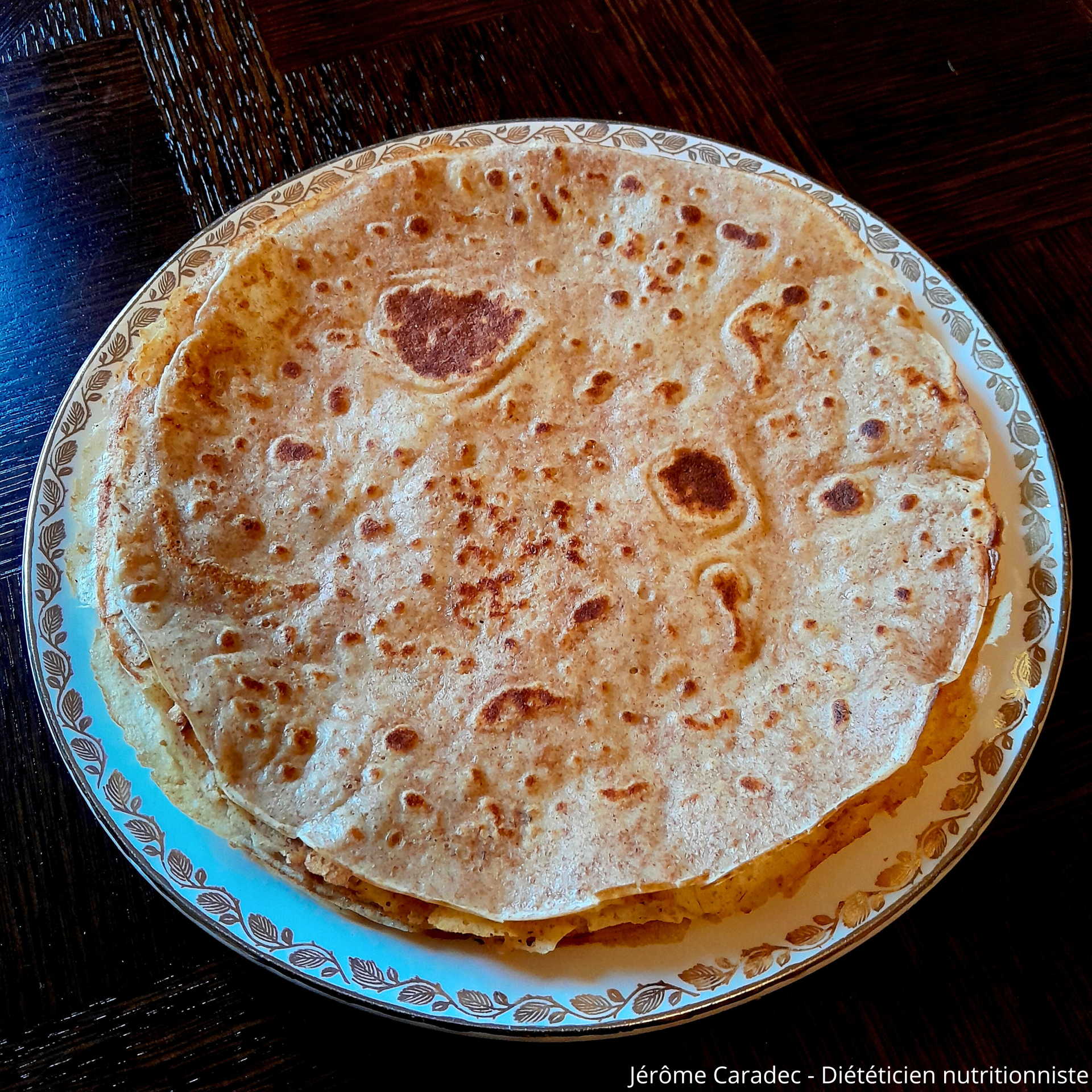 Photo des crêpes de Jérôme Caradec - Diététicien nutritionniste