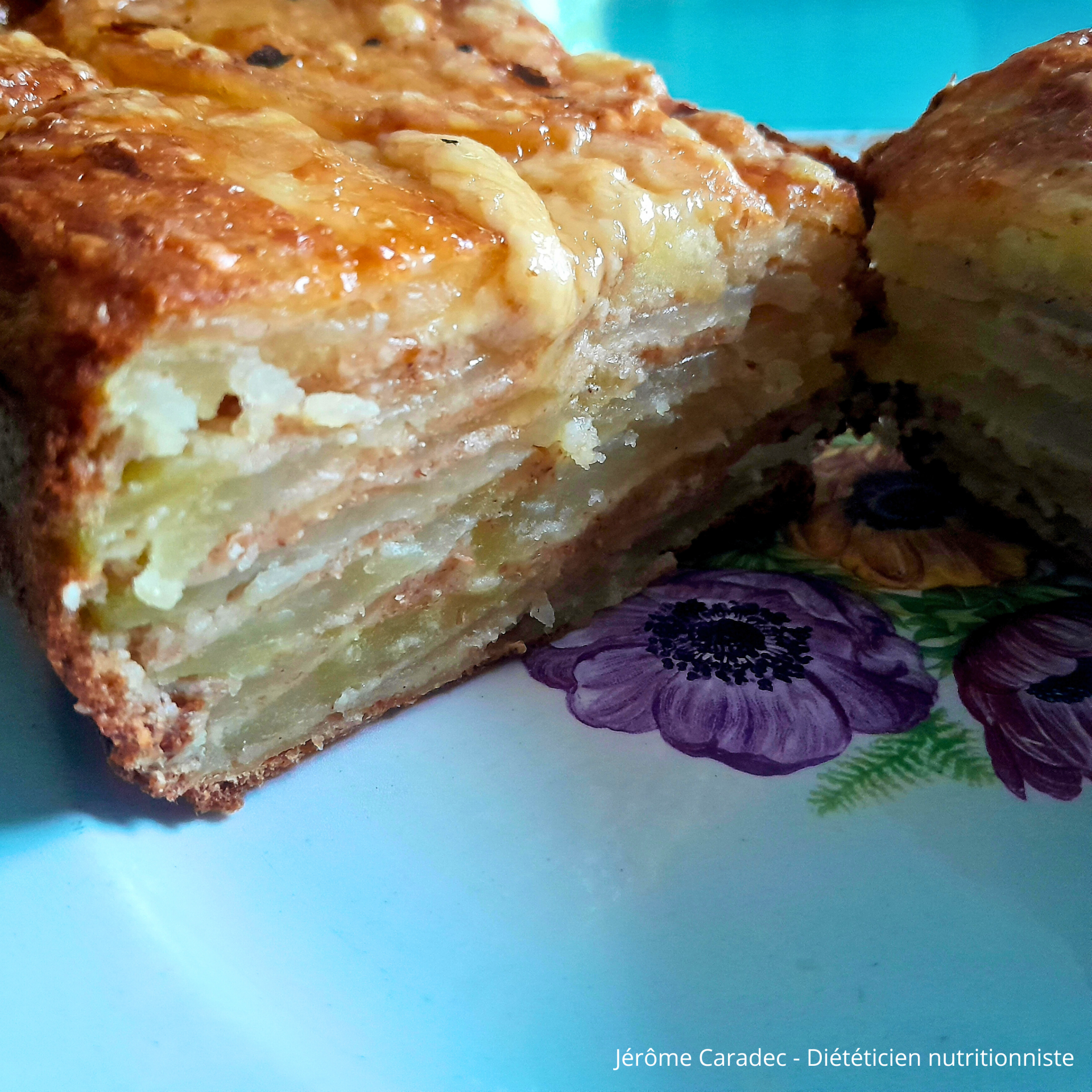 Photo du cake de pommes de terre au beaufort de Jérôme Caradec