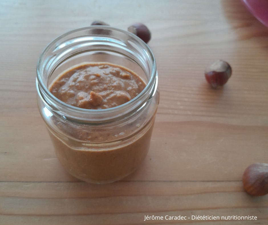 Photo Pâte a tartiner maison butternut noisette par Jérôme Caradec - Diététicien nutritionniste