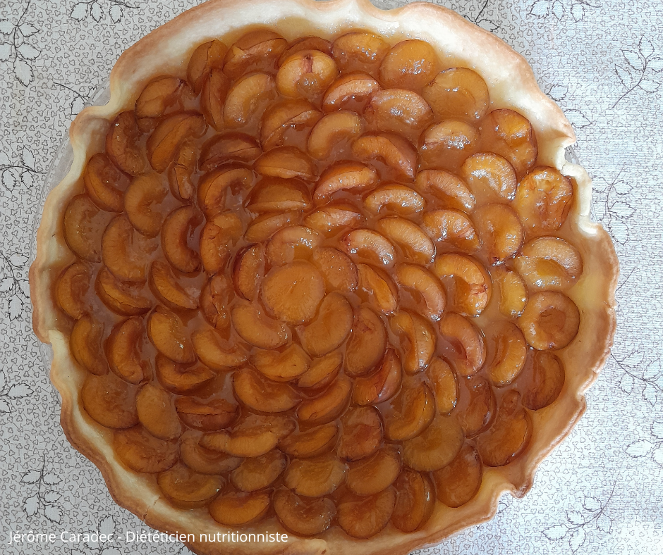 Photo / Tarte aux mirabelles par Jérôme Caradec - Diététicien nutritionniste